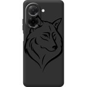 Чорний чохол BoxFace Poco C71 Wolf