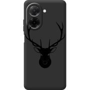 Чорний чохол BoxFace Poco C71 Deer