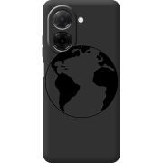 Чорний чохол BoxFace Poco C71 Earth