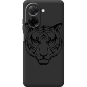 Чорний чохол BoxFace Poco C71 Tiger
