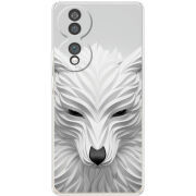 Чохол BoxFace Honor 70 White Wolf