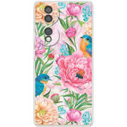 Чохол BoxFace Honor 70 Birds in Flowers