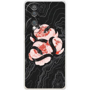 Чохол BoxFace Honor 70 Snake Rose