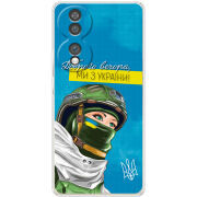 Чохол BoxFace Honor 70 Захисниця з України