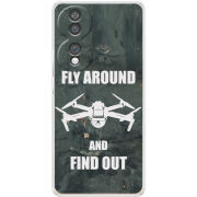 Чохол BoxFace Honor 70 Дрон Fly Around