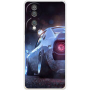 Чохол BoxFace Honor 70 Silver Car