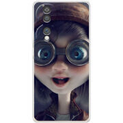 Чохол BoxFace Honor 70 Blue Eyes