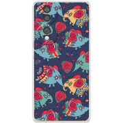 Чохол BoxFace Honor 70 Flying Elephants