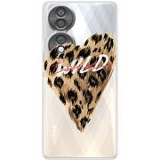 Прозорий чохол BoxFace Honor 70 Wild Love