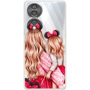 Прозорий чохол BoxFace Honor 70 Mouse Girls