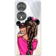 Прозорий чохол BoxFace Honor 70 Mouse Mommy