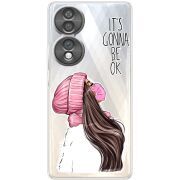 Прозорий чохол BoxFace Honor 70 It's Gonna Be OK