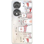 Прозорий чохол BoxFace Honor 70 The Friendly Beasts