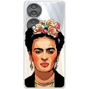 Прозорий чохол BoxFace Honor 70 Фрида Кало