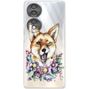 Прозорий чохол BoxFace Honor 70 Winking Fox