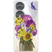 Прозорий чохол BoxFace Honor 70 My Bouquet