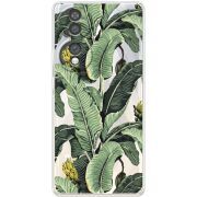 Прозорий чохол BoxFace Honor 70 Banana Leaves