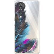 Прозорий чохол BoxFace Honor 70 Feathers