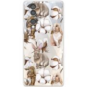 Прозорий чохол BoxFace Honor 70 Cotton and Rabbits