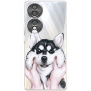 Прозорий чохол BoxFace Honor 70 Husky