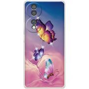 Чохол зі стразами Honor 70 Butterflies
