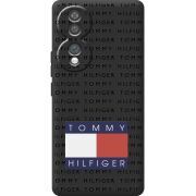Чорний чохол BoxFace Honor 70 Tommy Print