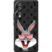 Чорний чохол BoxFace Honor 70 looney bunny