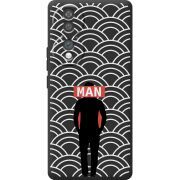 Чорний чохол BoxFace Honor 70 Man Pattern