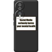 Чорний чохол BoxFace Honor 70 