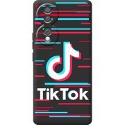 Чорний чохол BoxFace Honor 70 Tik Tok