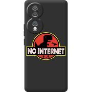 Чорний чохол BoxFace Honor 70 No Internet