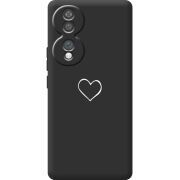 Чорний чохол BoxFace Honor 70 My Heart
