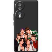 Чорний чохол BoxFace Honor 70 BTS