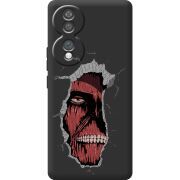 Чорний чохол BoxFace Honor 70 Нападение на Титана