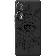 Чорний чохол BoxFace Honor 70 Eye