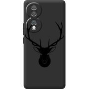 Чорний чохол BoxFace Honor 70 Deer