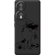 Чорний чохол BoxFace Honor 70 