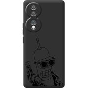 Чорний чохол BoxFace Honor 70 