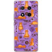 Чохол BoxFace Honor Magic 7 Lite 5G Yoga Cat