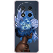 Чохол BoxFace Honor Magic 7 Lite 5G Exquisite Blue Flowers