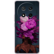 Чохол BoxFace Honor Magic 7 Lite 5G Exquisite Purple Flowers