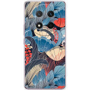 Чохол BoxFace Honor Magic 7 Lite 5G Blue Herb