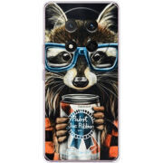 Чохол BoxFace Honor Magic 7 Lite 5G Енот с банкой