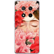 Чохол BoxFace Honor Magic 7 Lite 5G Girl in Flowers