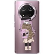 Прозорий чохол BoxFace Honor Magic 7 Lite 5G Winter Morning Girl