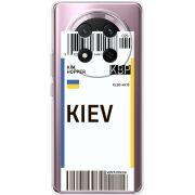 Прозорий чохол BoxFace Honor Magic 7 Lite 5G Ticket Kiev