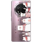 Прозорий чохол BoxFace Honor Magic 7 Lite 5G The Friendly Beasts