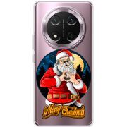Прозорий чохол BoxFace Honor Magic 7 Lite 5G Cool Santa