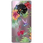 Прозорий чохол BoxFace Honor Magic 7 Lite 5G Tropical