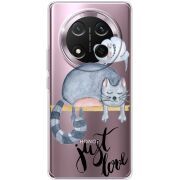 Прозорий чохол BoxFace Honor Magic 7 Lite 5G Just Love